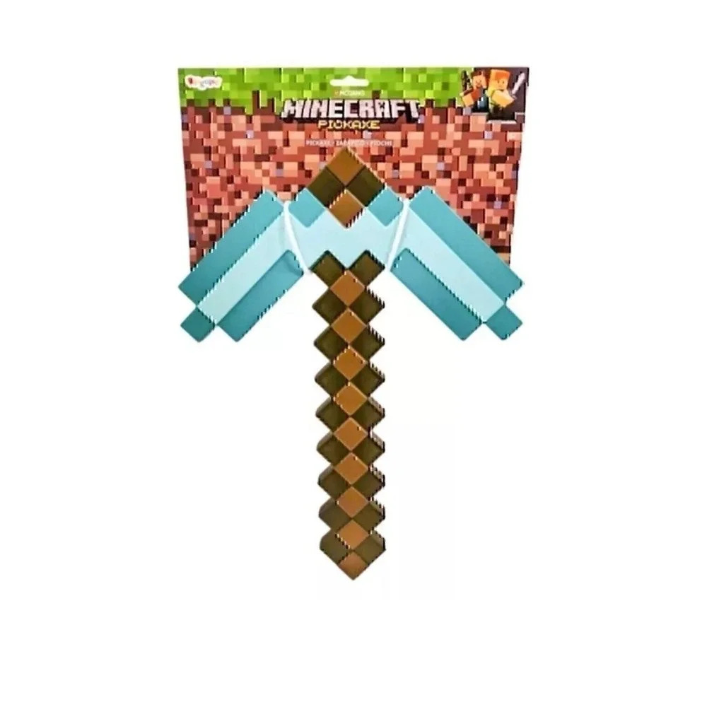 Minecraft Pickaxe Sword Toy Costume Prop 15.75